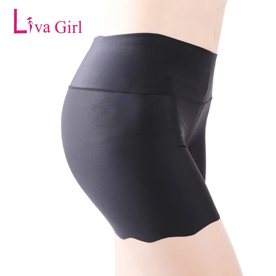 Liva Girl Summer Cool Black Shorts For Women Pants Underwear Safety