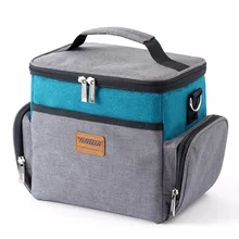 YITOUR Portable Insulated Cooler bag Lunch Box Leisure Thermal Food Picnic Bag for Women kids Men Picnic Bento Cooler Bag Tote oxford thermal lunch bag insulated cooler storage women kids food bento bag portable leisure accessories supply product stuff
