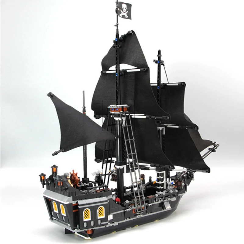 Qunlong Pirates Of The Caribbean Black Pearl Ship Building Blocks DIY Educational Toys For Kids Gifts Compatible Legoings Qunlong Pirates Of The Caribbean Black Pearl Ship Building Blocks DIY Educational Toys For Kids Gifts Compatible Legoings