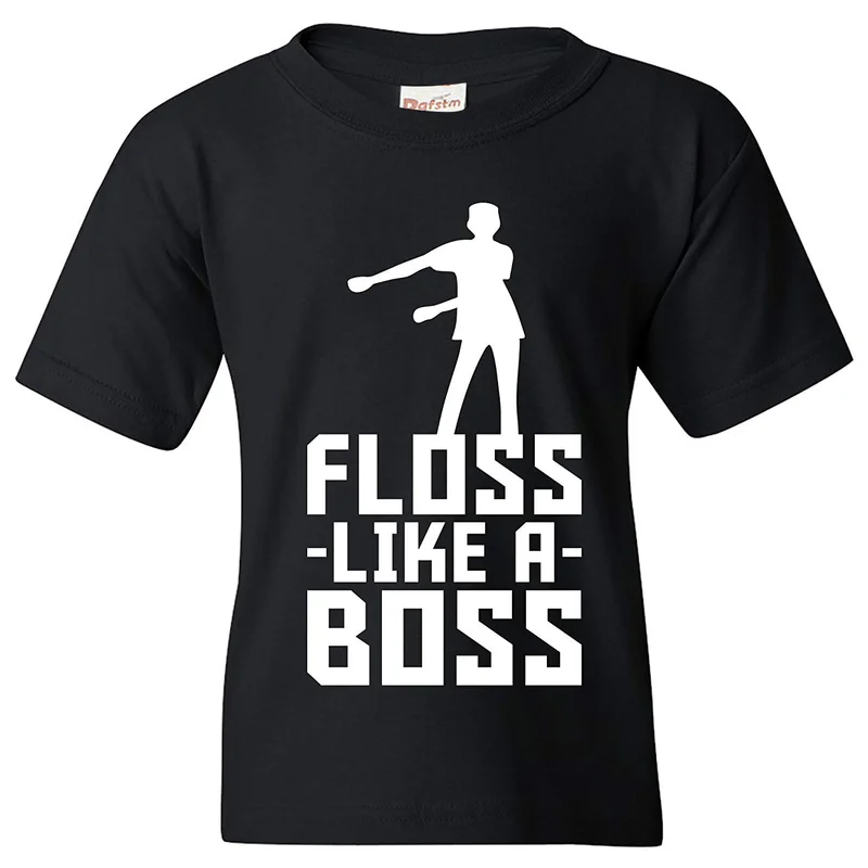 2018 Summer Boys T Shirts Roblox Gamer Fortnight Cotton T Shirt Girls Floss Like A Boss Kids Funny Tshirts Tops Tees Clothes - 