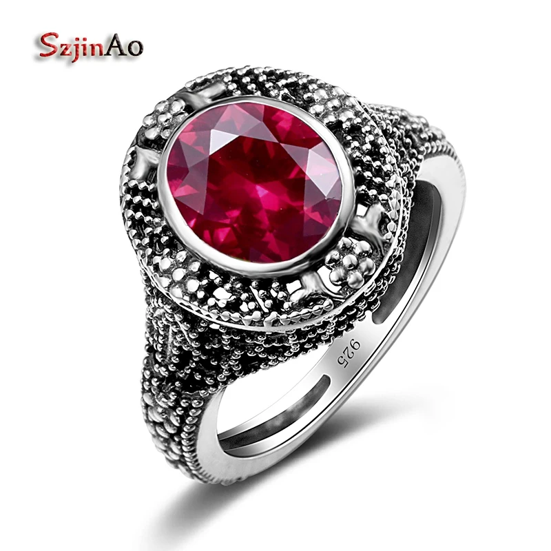 

Szjinao Fashion Women Jewelry Garnet Beads for Jewelry Making 925 Sterling Silver Jewelry alibaba-express Fun Gifts