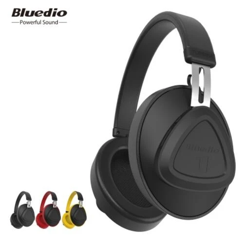 

Bluedio TM Wireless Bluetooth Headphone with Microphone Monitor Studio Headset for Music and Phones Support Voice Control