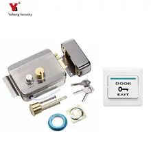 Yobang Security Home Stainless Steel Electronic Door Lock for Video Doorphone Intercom electric lock Electric Strike for door