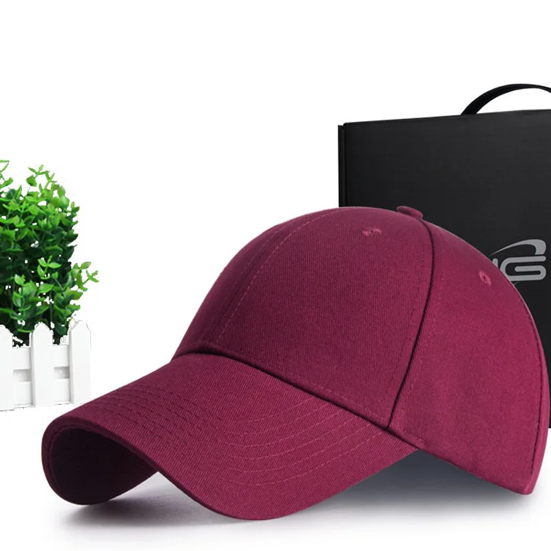 

COLDOUTDOOR Summer 2019 new cheap Cotton Pure color Unisex Women Men Baseball Caps Tennis hats in Sport Outdoor Running cap