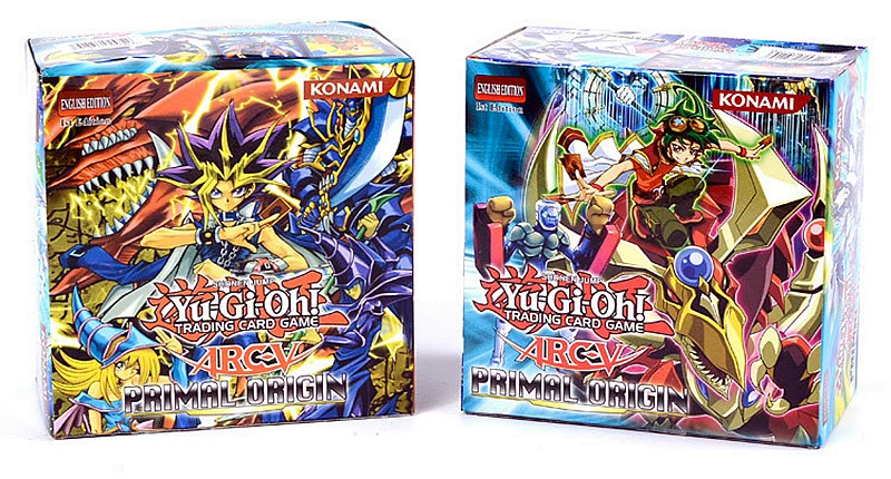 288 шт./компл. аниме Японии Yu Gi Oh игровые карты Коллекционная игра карточки с буквами для мальчиков и девочек Коллекция с коробкой