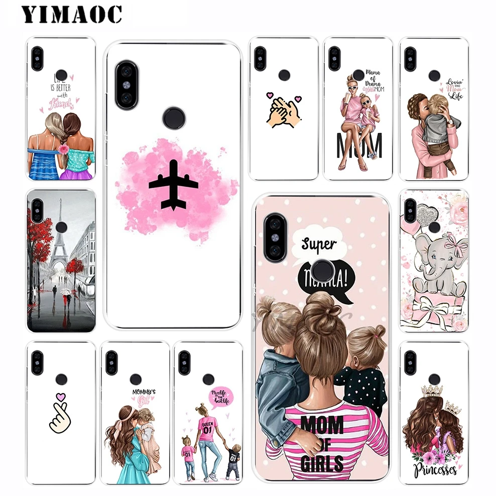 YIMAOC черный для девочек queen мамы Мягкий силиконовый чехол Xiaomi mi 9 8 SE 6 6X 5X x 2 S A2 Lite A1