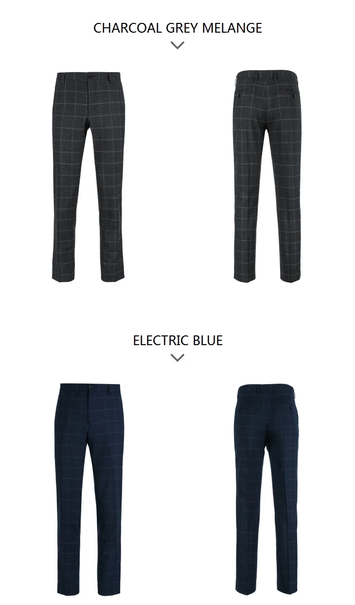 Выбранный новый стиль мужской ткани бизнес случайные фитнес брюки S | 41838Y501