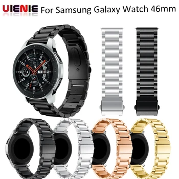 

Accessories For Samsung Galaxy Watch 46mm Luxury Stainless Steel Wristband Replacement Strap With Adjust Repair Tool 10Aug 23