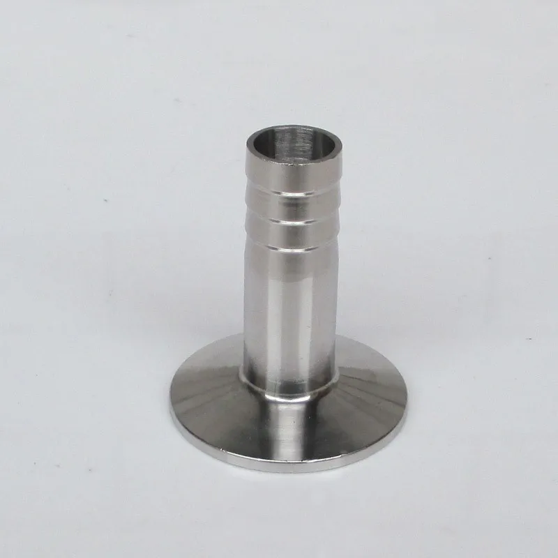 10mm OD Metal Hose Quick Connector Sanitary Barb Pipe Fitting Tri Clamp Type 50.5mm Ferrule Stainless Steel SS 304 SSH10-50.5 |