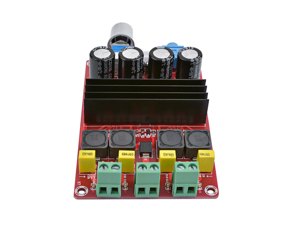 Высокая мощность Цифровые усилители доска TDA3116D2 Двухканальный аудио усилитель доска 12-24 В 100Wx2