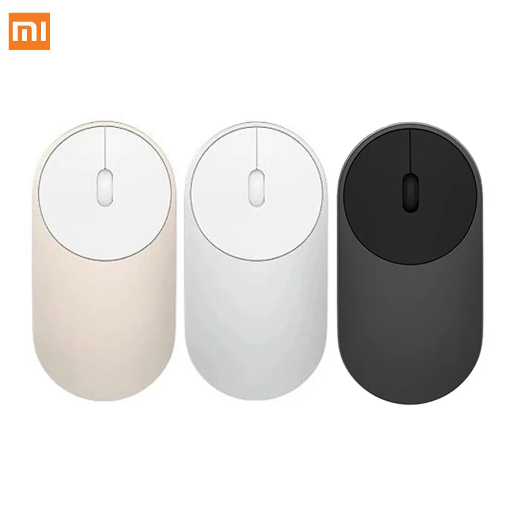 Беспроводная мышь Xiaomi Mi портативные игровые мышки из алюминиевого сплава АБС