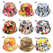 Новинка 30 цветов дети цветов Панама темперамент досуга Солнечный ребенок Солнцезащитная шляпка для Размеры для детей от 2 до 6 лет дети
