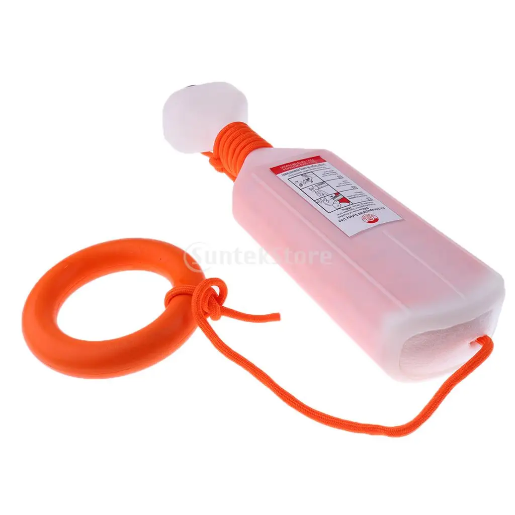 30m/45m High Strength Buoyant Water Rescue Line Rope Case /with Floating Ring/Safety Hook for Swimming Boating Yacht Sailing