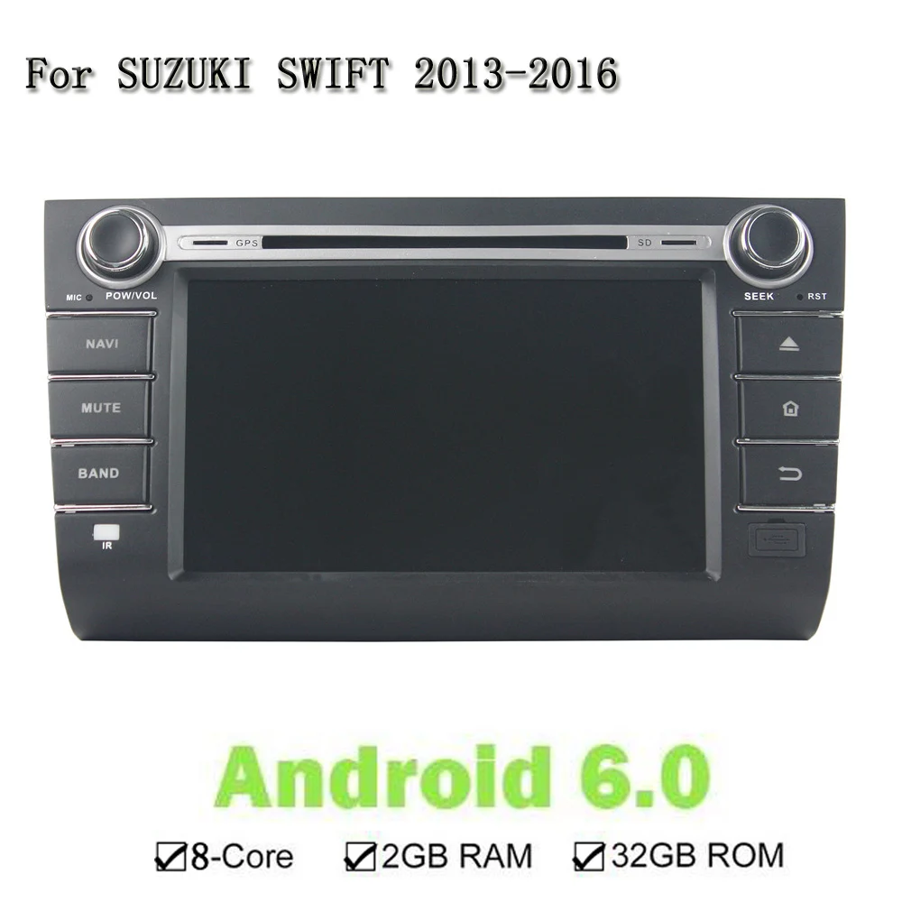 8 Inch 2G 32G Screen 8 Core Android 6 0 For Suzuki SWIFT 2013 2016 Car