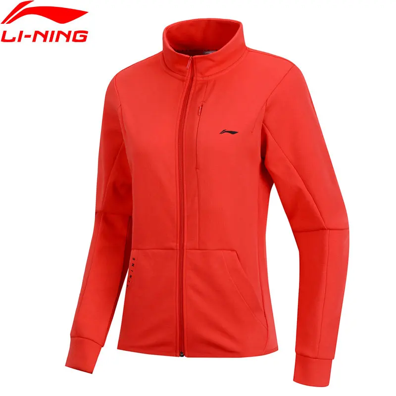 

Li-Ning Women Training Sweaters Zipper Regular Fit 63%Polyester 37%Cotton Comfort Jacket LiNing Sports Sweaters AWDP146 CJFM19