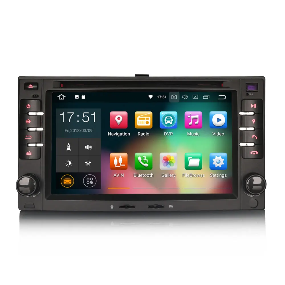 Cheap 6.2" Android 9.0 Pie OS Car DVD Multimedia GPS Radio for Kia Rondo 2006-2011 & Kia Magentis 2005-2010 & Kia Carens 2006-2011 3