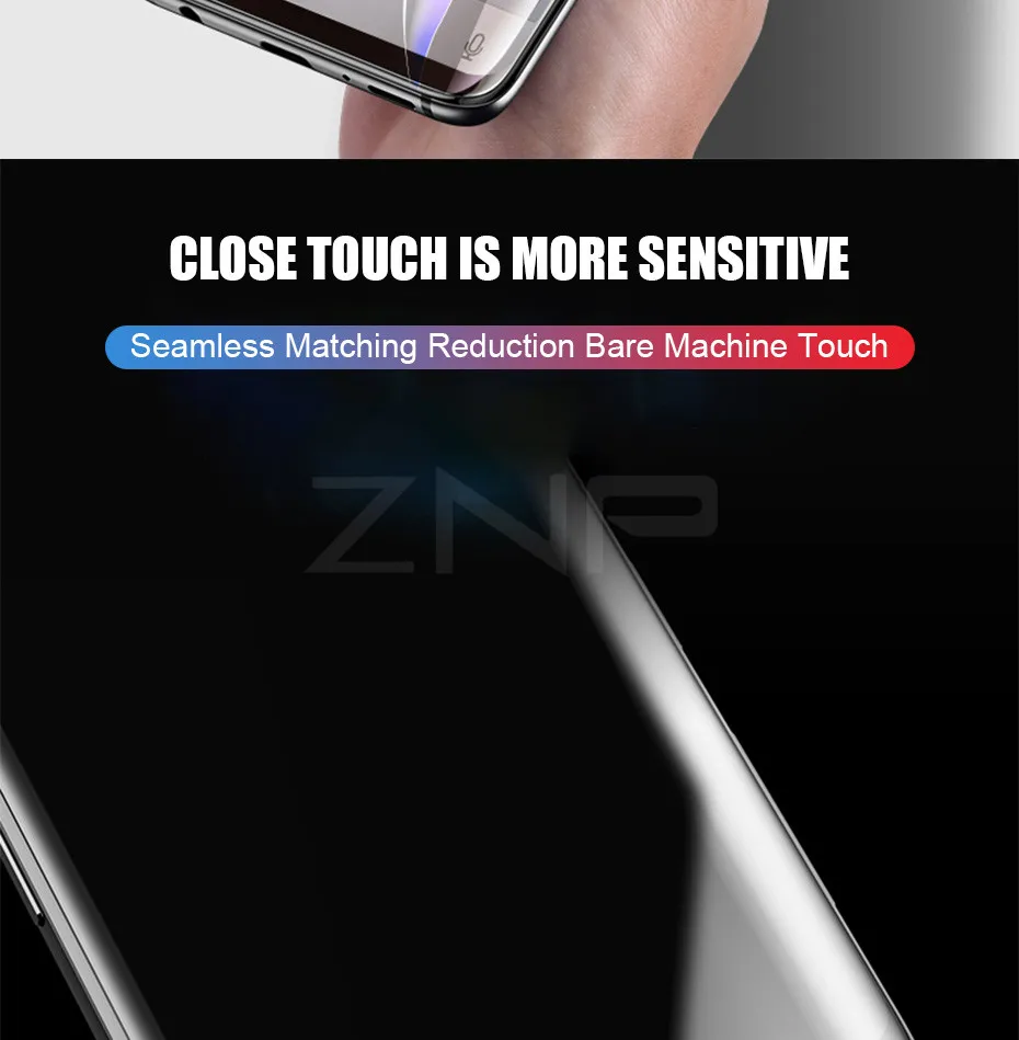 ZNP УФ закаленное стекло для samsung Galaxy S10 S9 S8 Plus S7 Edge 100D полная жидкая клеевая Защита экрана для samsung Note 9 8 S10E