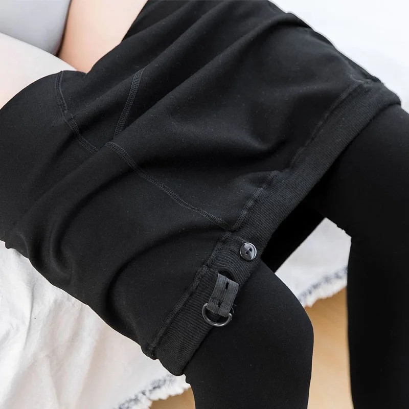 

High Waist Pregnancy Maternity Leggings Winter Warm Pants For Pregnant Women Clothes Velvet Leggings Nursing Maternity Pants