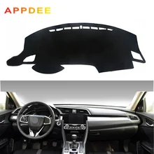 APPDEE крышка приборной панели автомобиля подходит для Honda Civic автомобильный коврик приборной панели коврик анти-УФ Противоскользящий