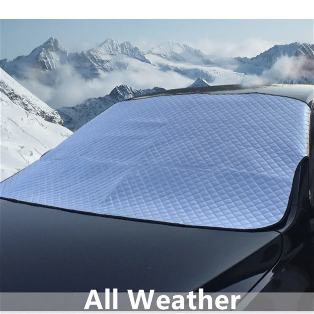 Car Sun Shade Windshield Snow Cover Protector Aluminum Foil Windscreen