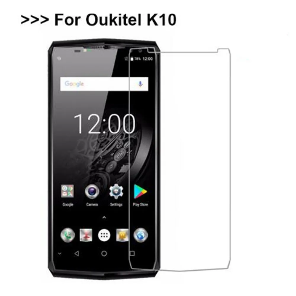 OUKITEL K10 закаленное стекло для 6 0 дюйма защита экрана 9H 2.5D Взрывозащищенная ЖК