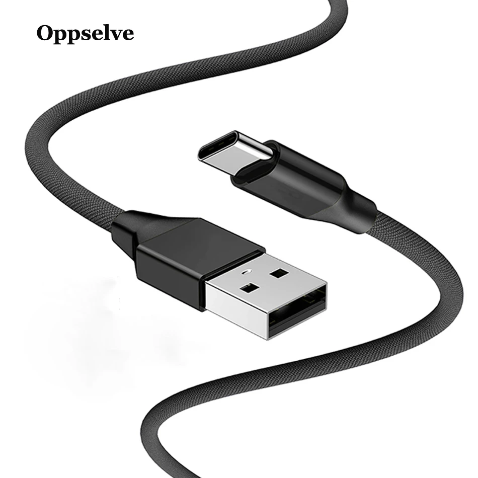 Oppselve usb type C кабель для зарядки для samsung S10 S9 для One Plus 6 6t Xiaomi Mi 9 8 USB-C удлинитель данных зарядный кабель type-C