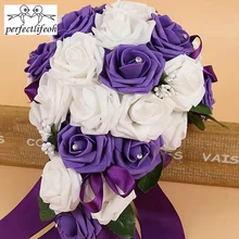 Perfectlifeoh Европа и США Свадебные капли воды, можно держать в руке, Цветы свадебное платье подружки невесты, для подружки невесты