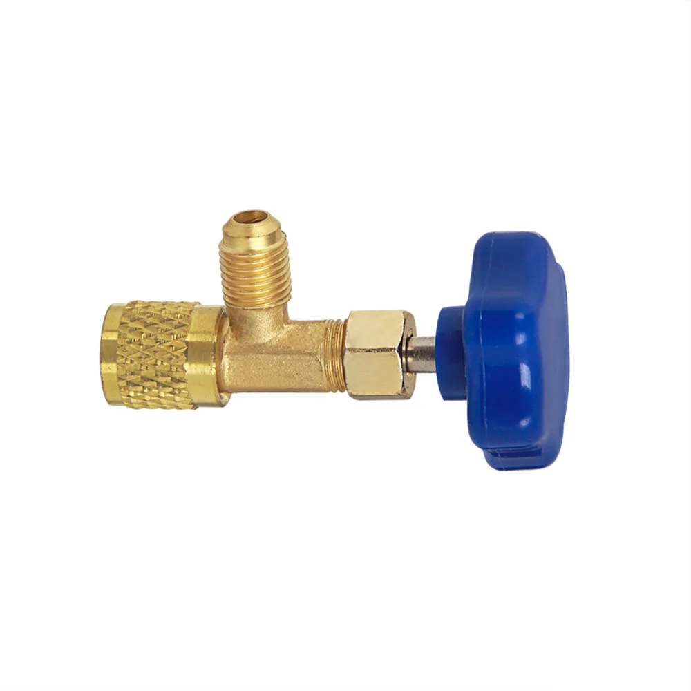 

1 Pcs Low Pressure Dispensing Valve Bottle Opener 1/4 SAE Connector Mayitr Refrigerant Bottle Can Tap for R22 R134a R410A Gas
