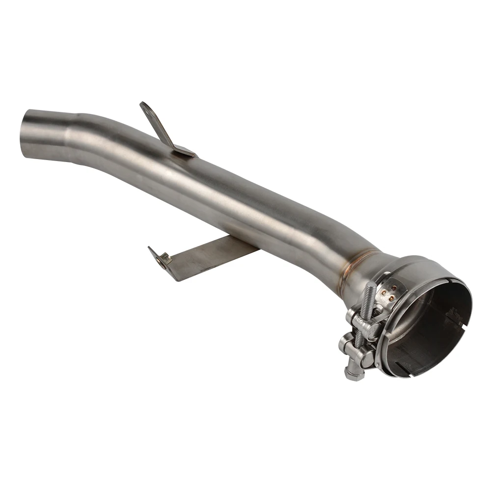 

Motorcycle Exhaust Mid Pipe For Suzuki GSX-S GSXS 1000 GSXS1000 2015 2016 2017 2018 Stainless Steel Decat Downpipe Muffler