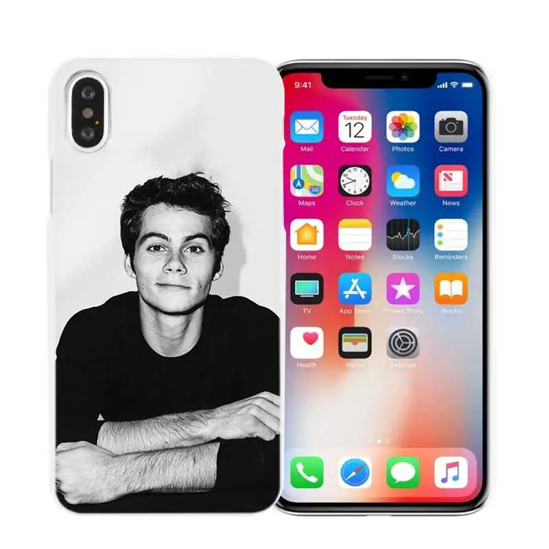 Teen Wolf Dylan Obrien чехол для телефона чехол для iPhone XR XS Max X 6 6S 7 8 Plus 5 5S SE 5C Жесткий PC Пластиковый Чехол бампер сумки - Цвет: 03