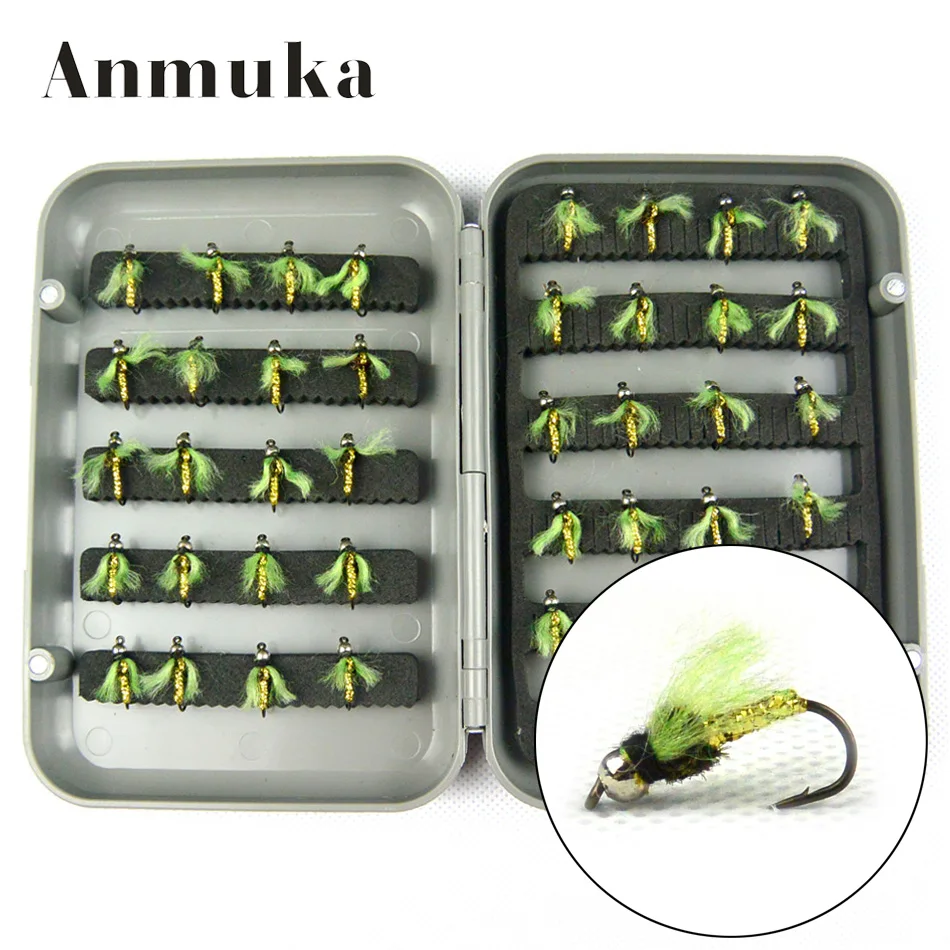 Anmuka 40pcs Fy Fishing Lure Set With Box Diy Fly Fishing Flies Tying Hooks Kit With Boxes Super Fly Fishing Bait Lures Fishing Lure Set Lure Setfishing Lure Aliexpress