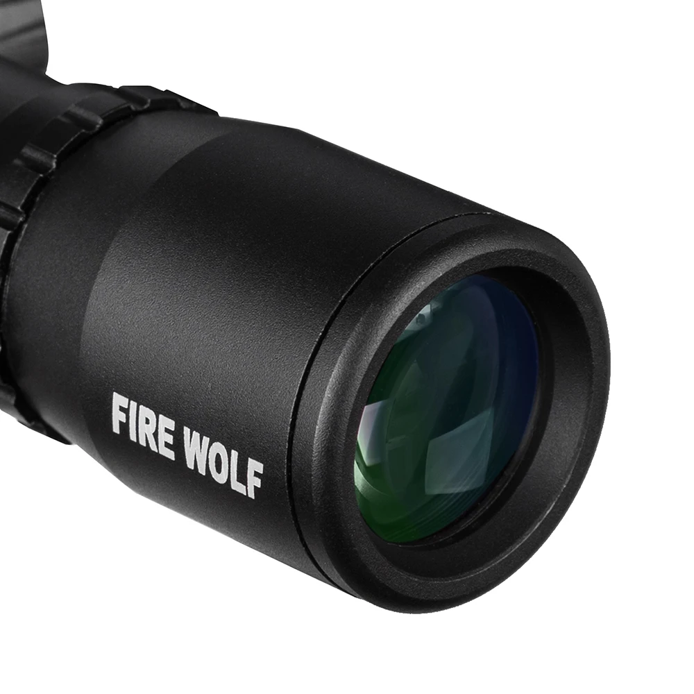 Компактный охотничий прицел FIRE WOLF 4 5x20 тактический оптический P4 с откидной