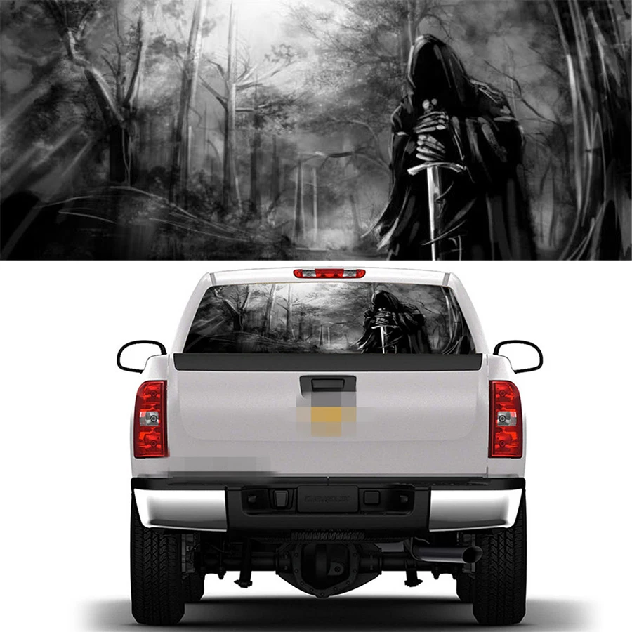 Rebel Flag Rear Window Graphic Decal Tint Sticker Truck Suv Ute Kittitchaomonoeraeae