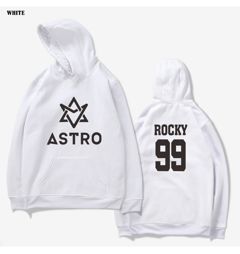 Frdun Tommy Kpop ASTRO Hoodies Moletom STAR Group Spring Women/Men Harajuku Sweatshirt Casual Hoodie Men/Women Clothing