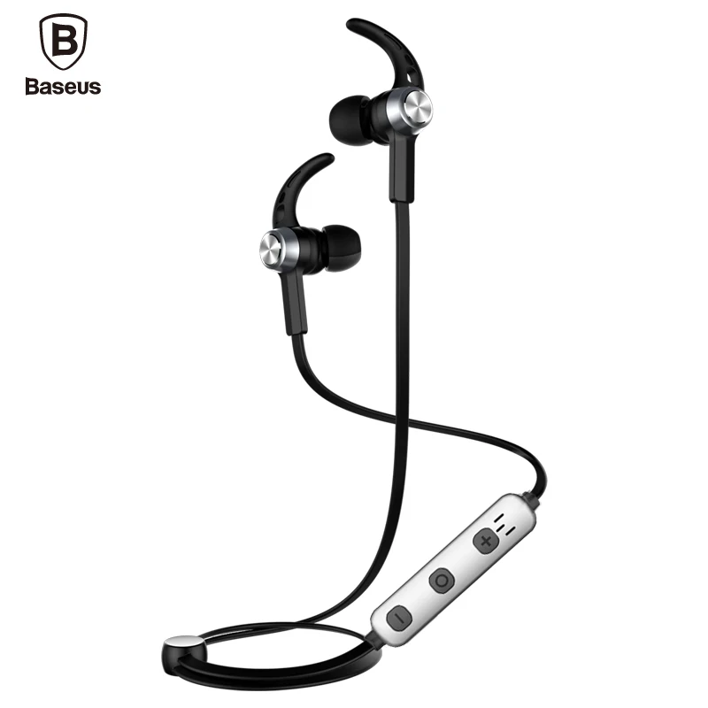 Baseus Magnetic Bluetooth Earphone For iPhone 7 Samsung S8 Wireless Sport Running Stereo In Ear Earbuds Headset MP3 MP4 Earpiece joway in ear bluetooth headset stereo running bluetooth sport earphone with microphone for iphone 7 samsung xiaomi5 meizu pro6