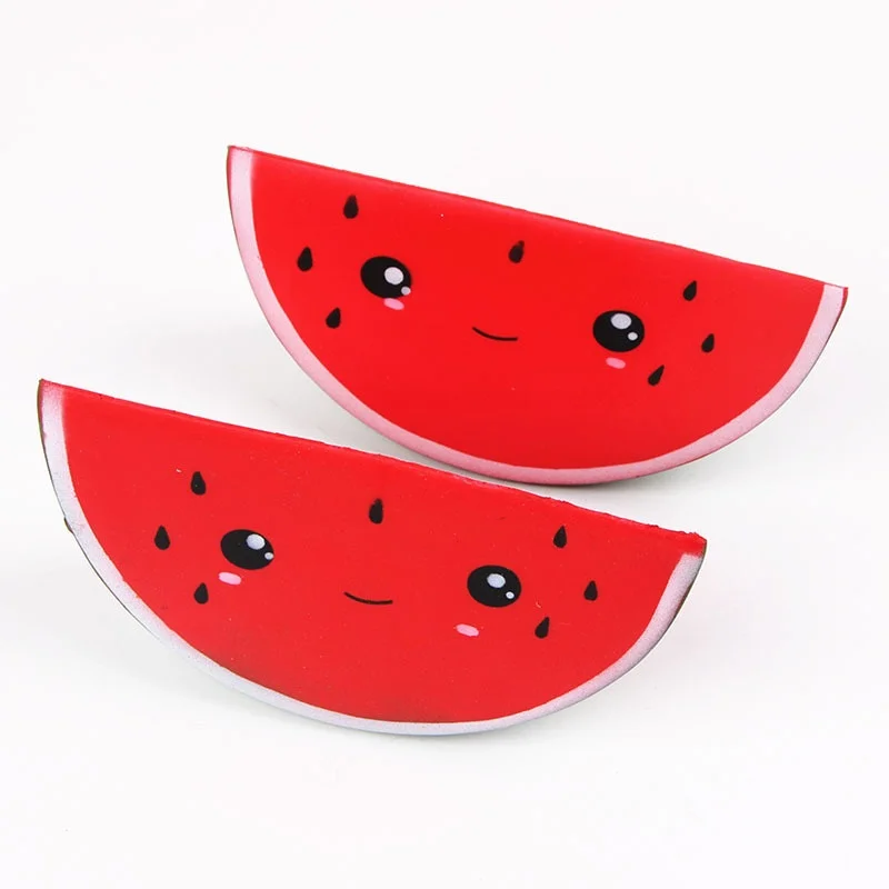 Kwaii Smiley Face Watermelon Squishy Slow Rising Jumbo Kawaii Smiling Kids Antistress Toy Fun Squeeze gifts | Игрушки и хобби