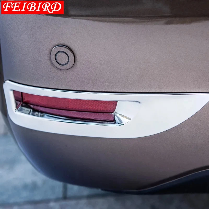 Аксессуары для Nissan Sylphy Pulsar B17 Sedan Sentra 2012 2013 2014 ABS передний + задний противотуманный
