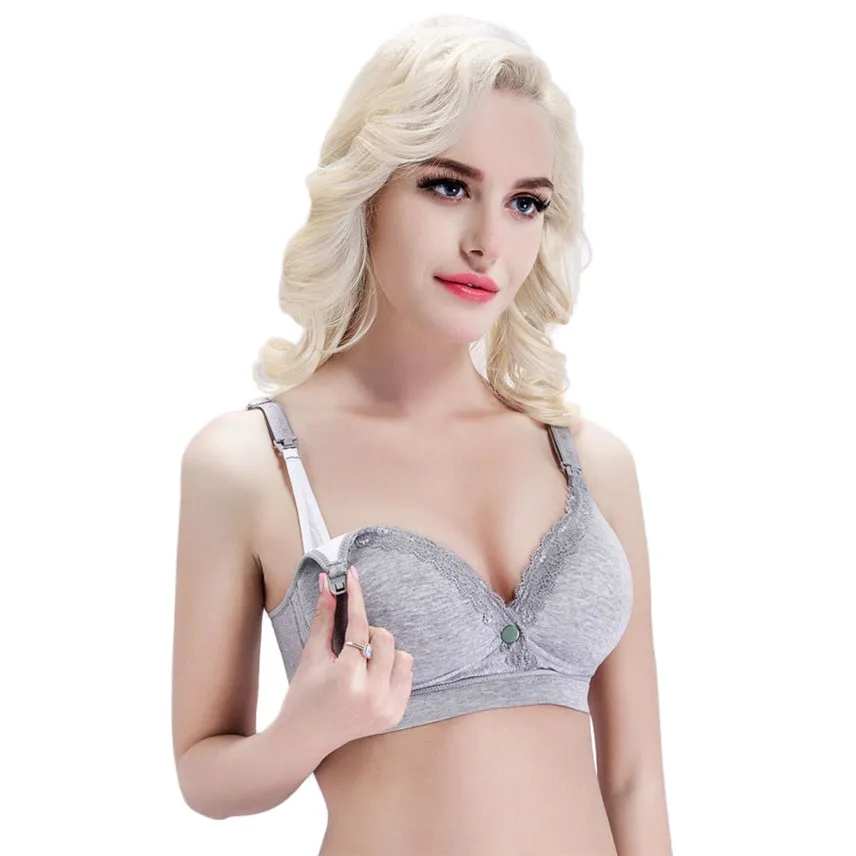 

Women Feeding Nursing Pregnant Maternity Bra Breastfeeding Underwear Breast Dropshipping Ropa interior de amamantamiento Y*