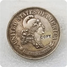 Копия реплики 1869 Liberty Head стандартная половина доллара узоры имитация монеты