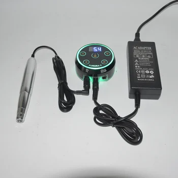 

New Professional Mini II LCD Tattoo Power Supply with Power Adapter for Coil & Rotary Tattoo Machines with permanent make up pen