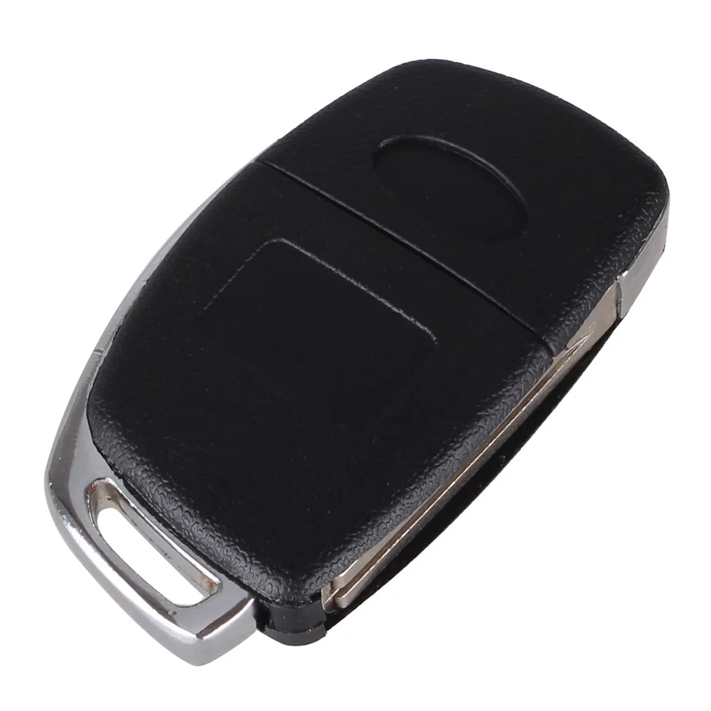 KEYYOU 10X для Mistra hyundai HB20 Santa Fe IX35 IX45 Accent Verna 3/4 кнопки откидной складной пульт дистанционного ключа чехол нерезанное лезвие