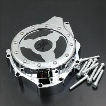 

NEW Motorcycle Glass see through Engine Stator Cover For Suzuki GSX1300R Hayabusa 1999-2013 Chrome