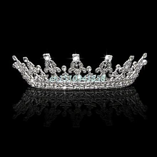 Trendy Vintage Wedding Bridal Headband Crown Tiara Pageant Prom Hair Jewelry Wedding Hair Accessories #Y51#