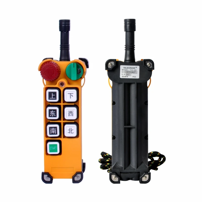 

Telecrane wireless radio industrial remote control F24-6D Transmitter only UHF or VHF