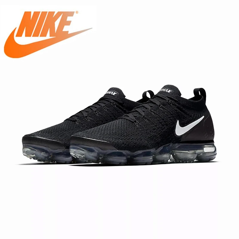 

Authentic Original NIKE AIR VAPORMAX FLYKNIT 2.0 Men's Running Shoes Good Quality Non-slip Shock Absorption Sneakers 942842-001