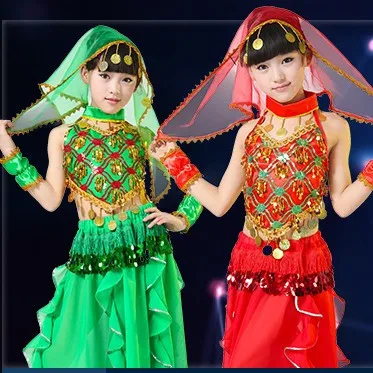 DB23588 kids belly dance costumes