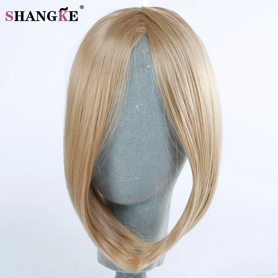 SHANGKE 9 &quotдлинные челки девушки сторона поддельные бахрома синтетический клип в