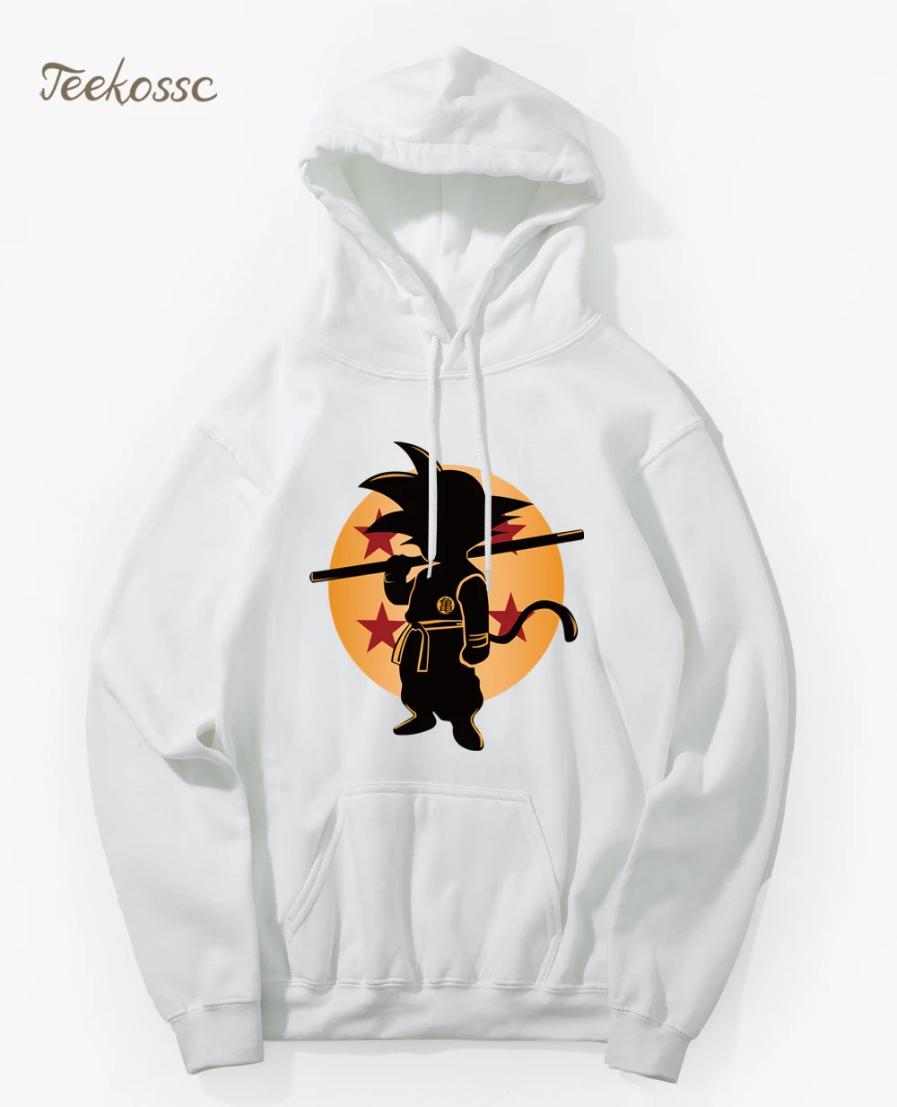 Dragon Ball Z Pocket Hoodie, мужские толстовки с капюшоном в японском стиле, мужская толстовка с капюшоном в стиле Драконий жемчуг,, Зимний пуловер, верхняя одежда с длинным рукавом