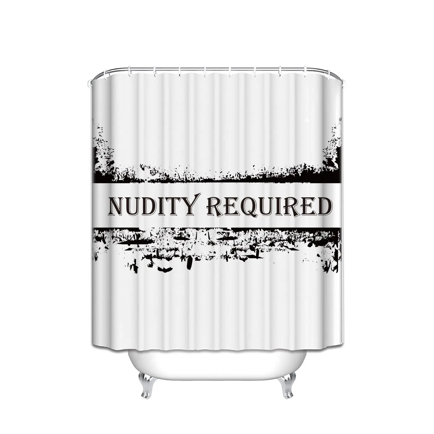 Art Gallery Painting Funny Nudity required shower curtain Decorative