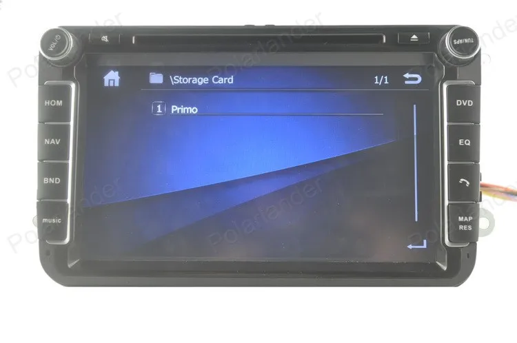 Excellent Car Multimedia Player for VW/POLO/PASSAT/Golf/Skoda/Octavia/SEAT/LEON With Wifi Radio GPS Navigation 1080P Ipod FM Map 22